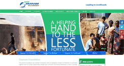 Desktop Screenshot of gnanam-foundation.org